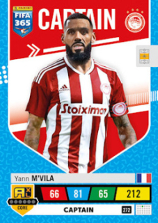 Yann M'Vila Olympiacos FC 2023 FIFA 365 Captain #272